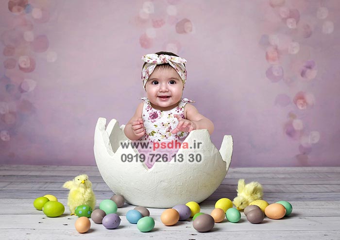 بک دراپ برای طراحی عکس نوزاد و کودک