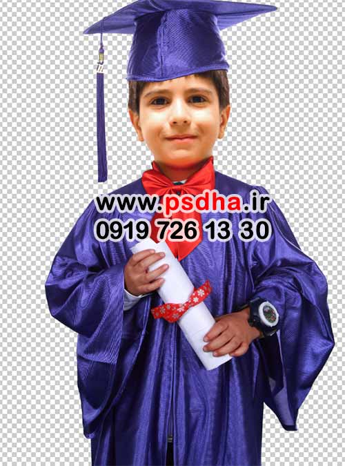 لباس فارغ التحصیلی و فرم مدرسه لایه باز