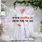 دکور زیبای جشن عبادت جهت طراحی عکس دخترانه کد 4336