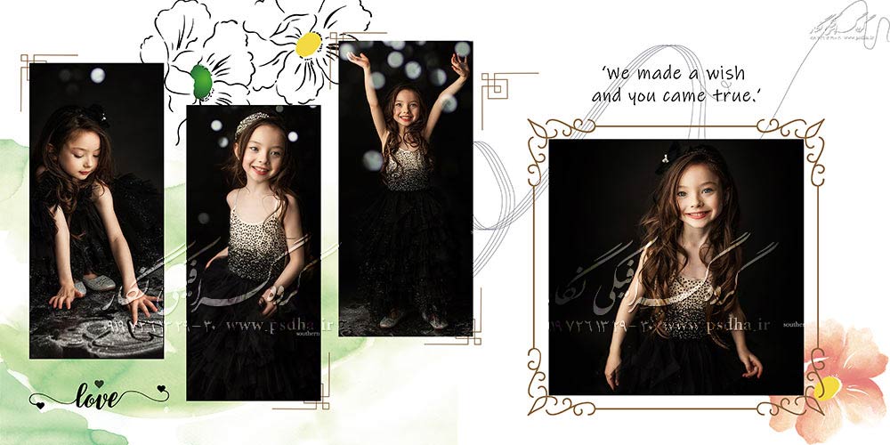 آلبوم جدید عکس کودک برای چینش عکس
