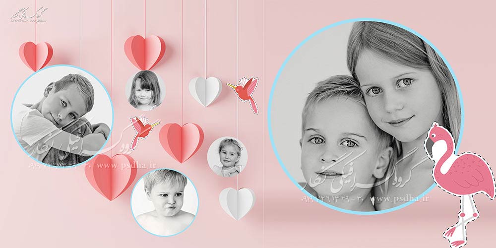 آلبوم جدید عکس کودک برای چینش عکس