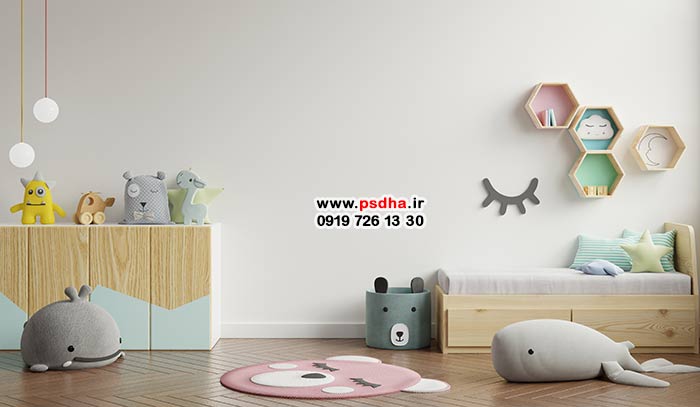 بک گراند اتاق کودک