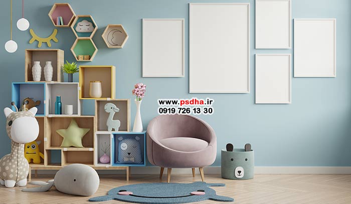 بک گراند اتاق کودک