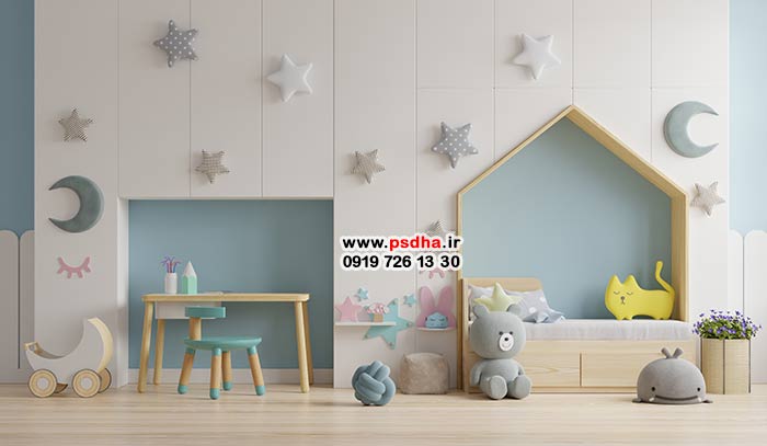بک گراند اتاق کودک