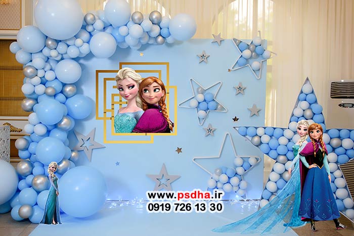 بکگراند السا، آنا،شخصیت کارتونی 