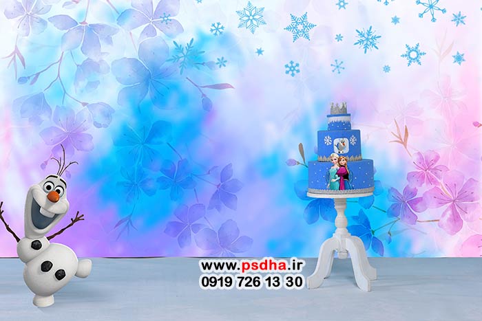 بکگراند السا، آنا،شخصیت کارتونی 