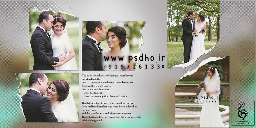 آلبوم دیجیتال عکس عروس و داماد