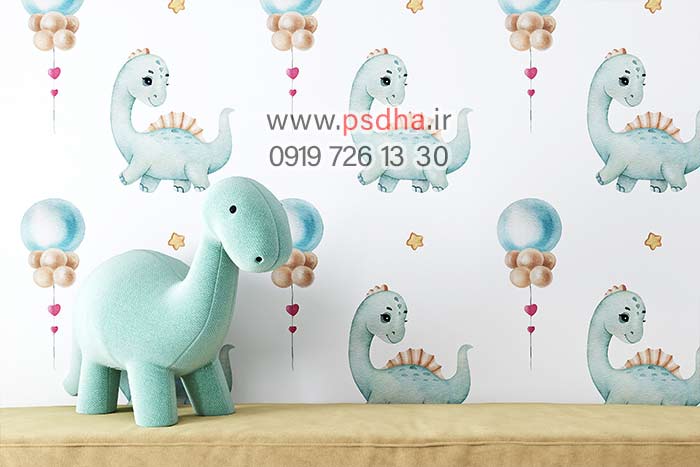 بک دراپ نوزادی برای طراحی