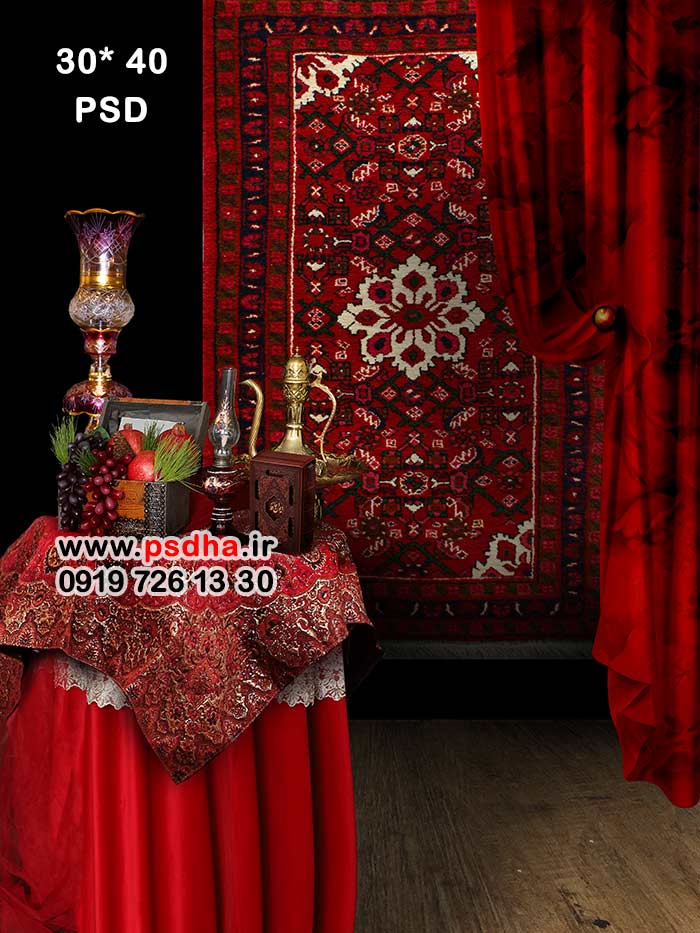 بکگراند لایه باز یلدا دکور طبیعی