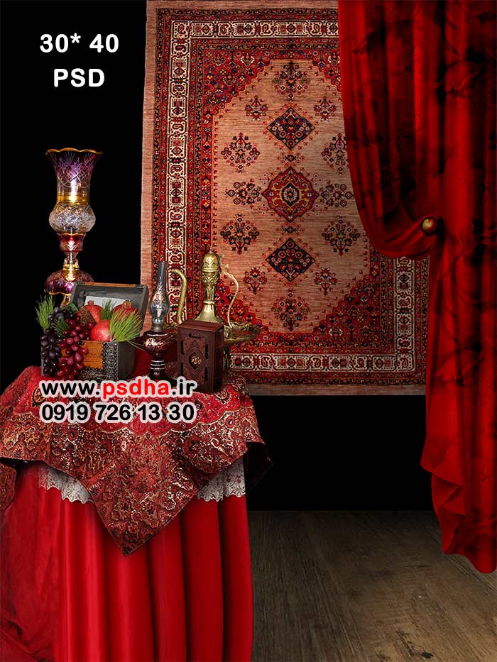 بکگراند لایه باز یلدا دکور طبیعی