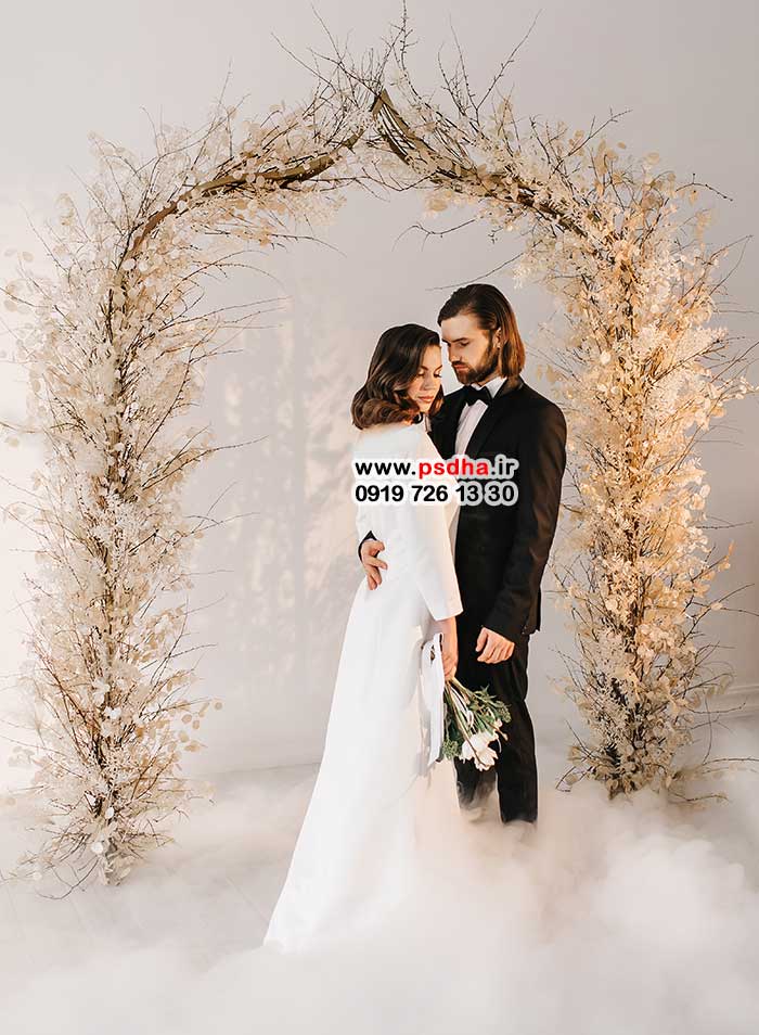 بک گراند جدید عروس و داماد