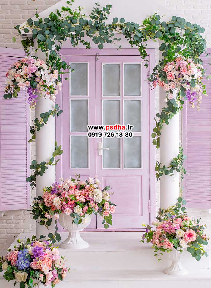 بک گراند جدید عروس و داماد