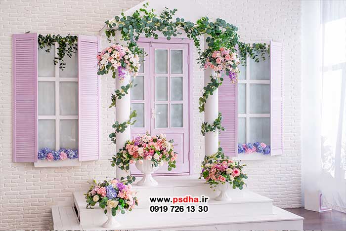 بک گراند جدید عروس و داماد