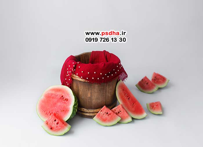 بک دراپ نوزاد با دکورهای جذاب