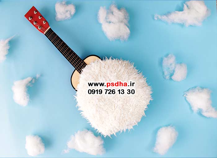 بک دراپ نوزاد با دکورهای جذاب