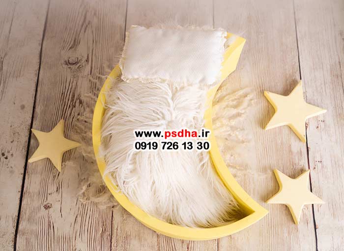 بک دراپ نوزاد با دکورهای جذاب