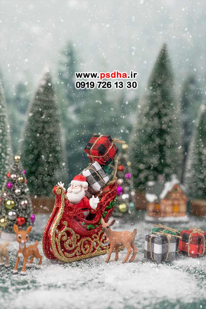 پس زمینه های زمستان و کریسمس