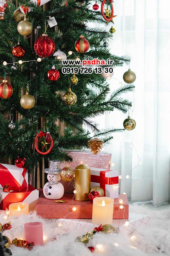 پس زمینه های زمستان و کریسمس