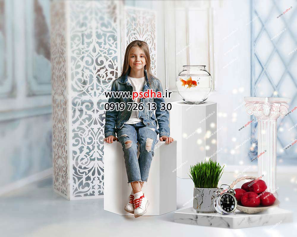 فایل لایه باز هفت سین برای طراحی عکس