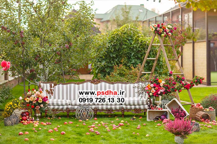 بک گراند بهار ، نوروز و باغ