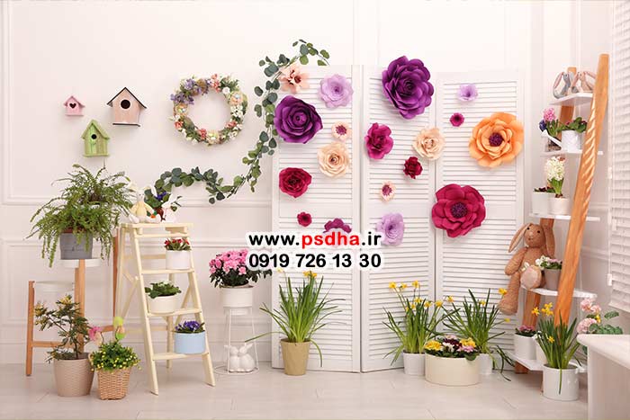 بک گراند بهار ، نوروز و باغ