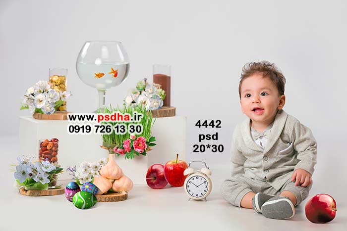دکور هفت سین برای طراحی عکس
