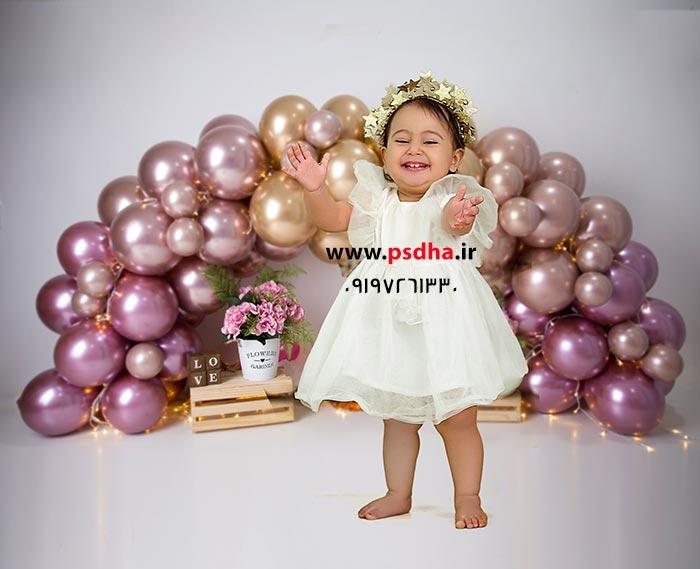 بک گراند بهار و نوروز با دکورهای شاد 