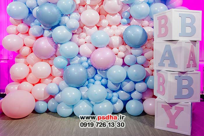 بکگراند دکورهای تولد کودک