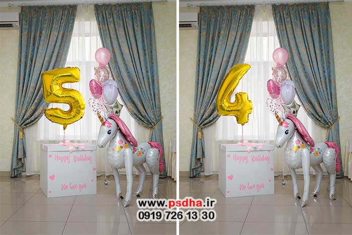 بکگراند دکورهای تولد کودک