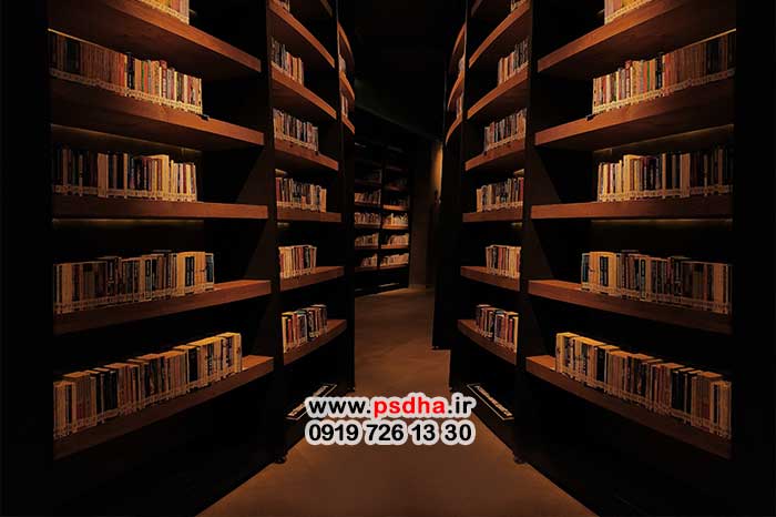 بک گراند کتابخانه جدید