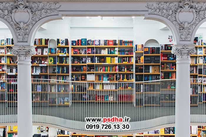 بک گراند کتابخانه جدید