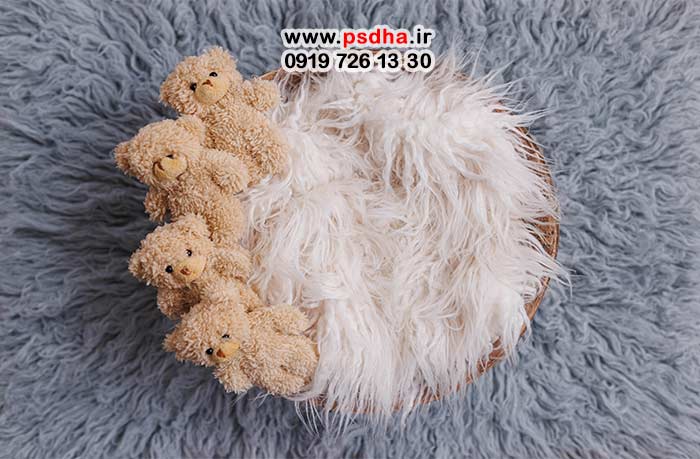 بکدراپ نوزاد برای طراحی عکس های آتلیه