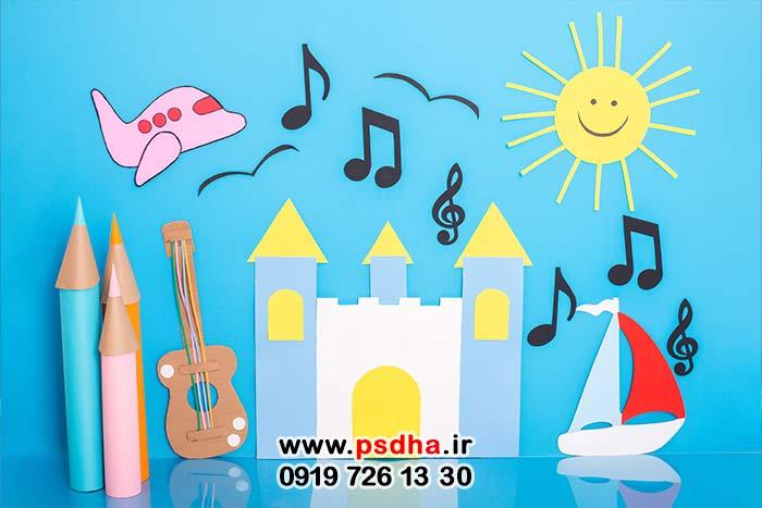 جدیدترین دکور بک گراند عکس کودک