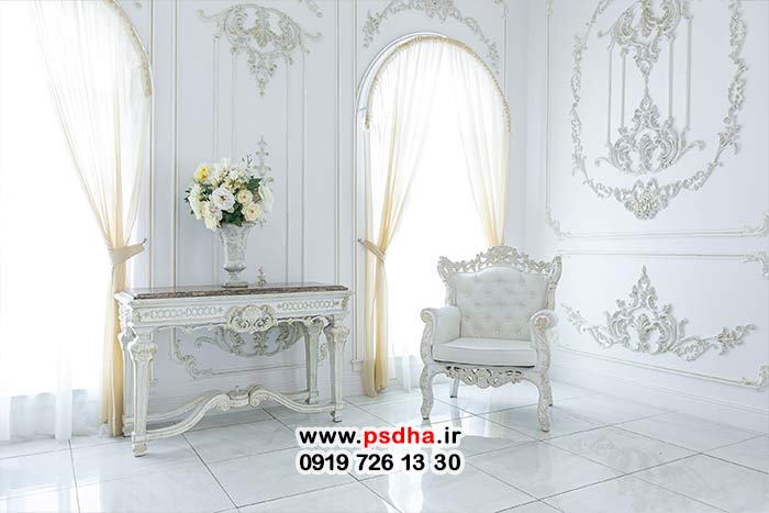 پس زمینه عمارت وایت روم 