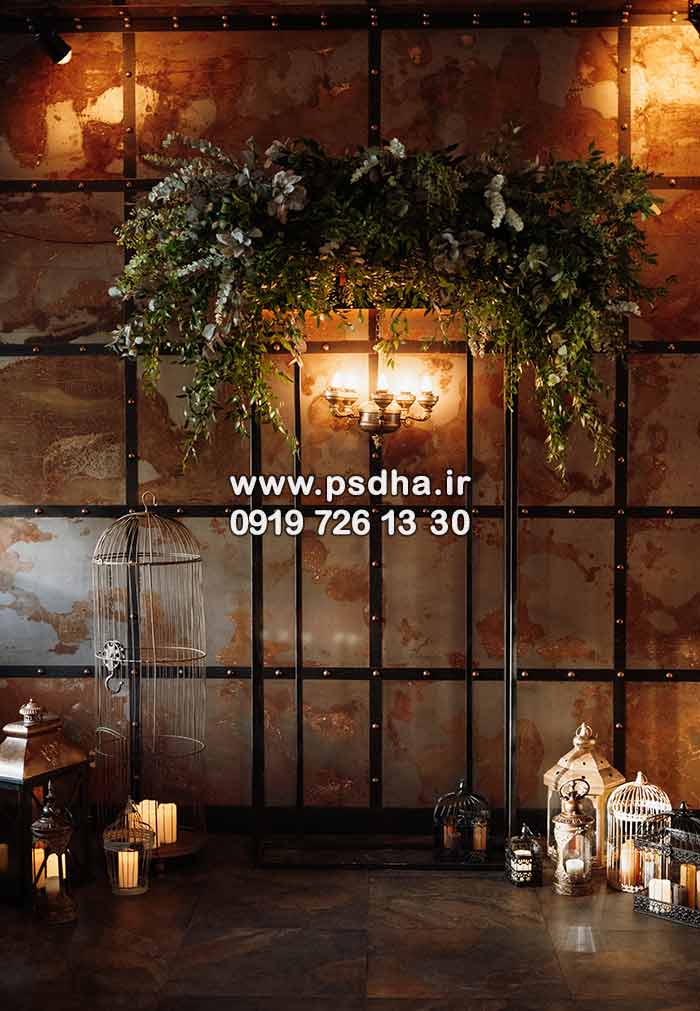 بک گراند استودیویی عروس و داماد