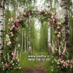 بکگراند باغ و طبیعت برای طراحی عکس آتلیه کد 4505