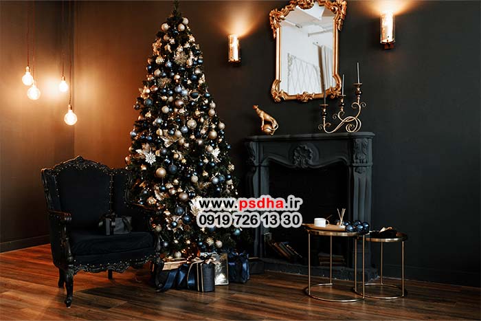 بکگراند کریسمس و باغ