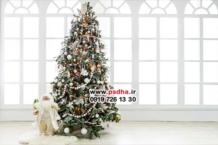 بکگراند کریسمس و باغ