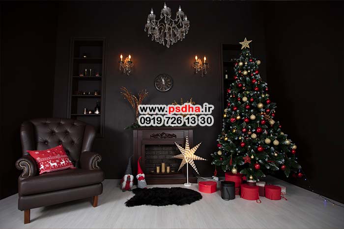 بکگراند کریسمس و باغ