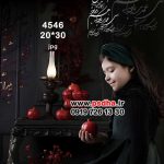 دکور پس زمینه شب چله کد 4546