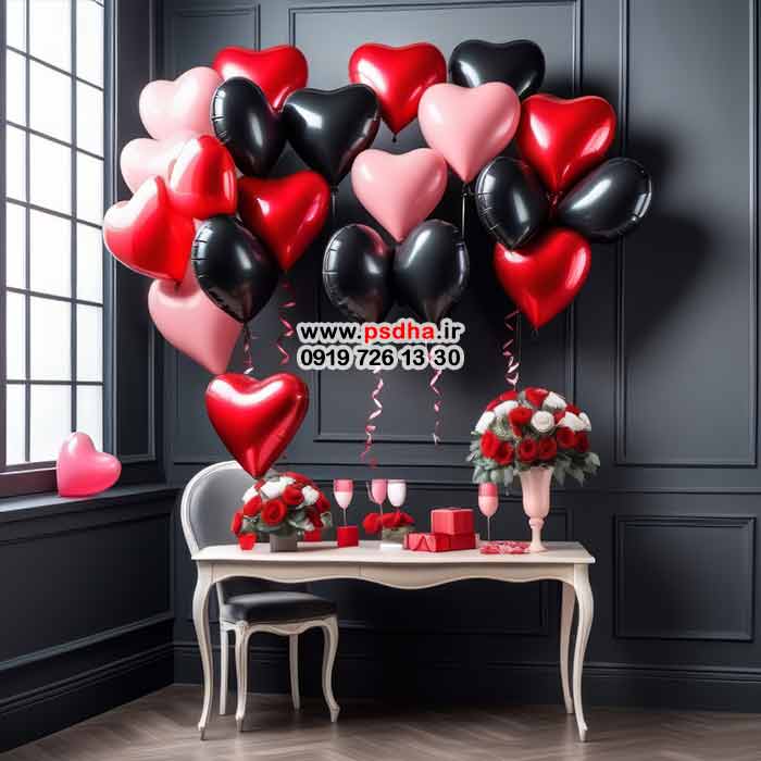 بکگراند ولنتاین عاشقانه برای عکس