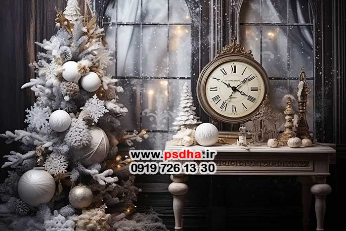 بک گراند جدید کریسمس با دکورهای متنوع