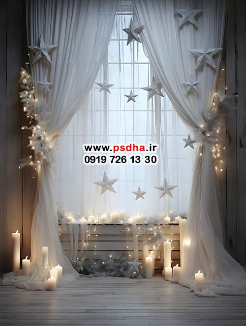 بکگراند وایت روم زمستانی و استودیو عکاسی