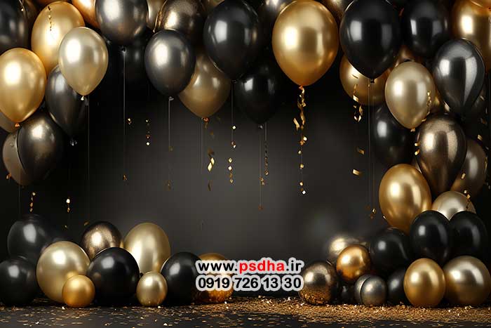 بک گراند تولد با زمینه ی تیره