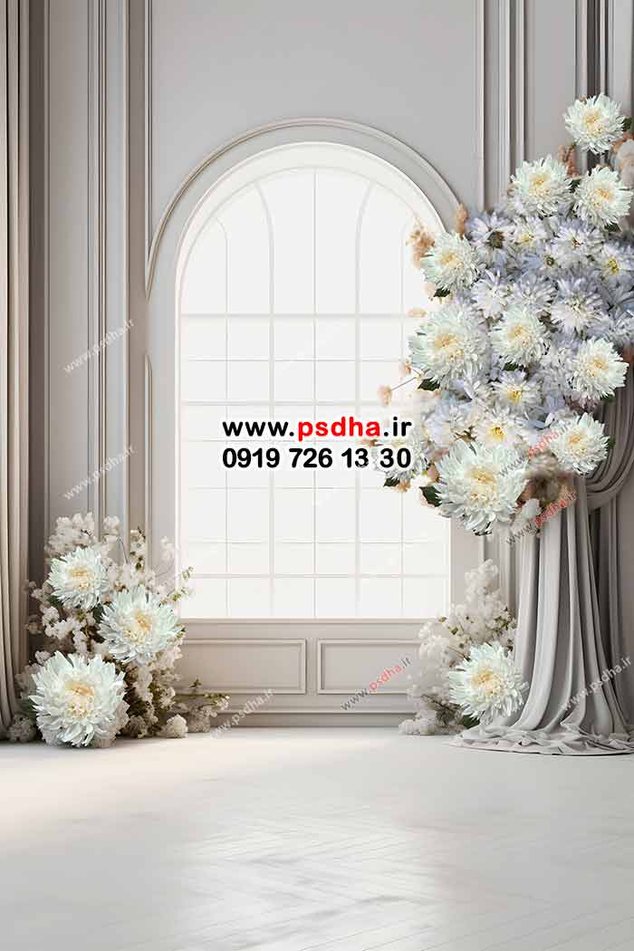 بک گراند عروس و داماد جدید