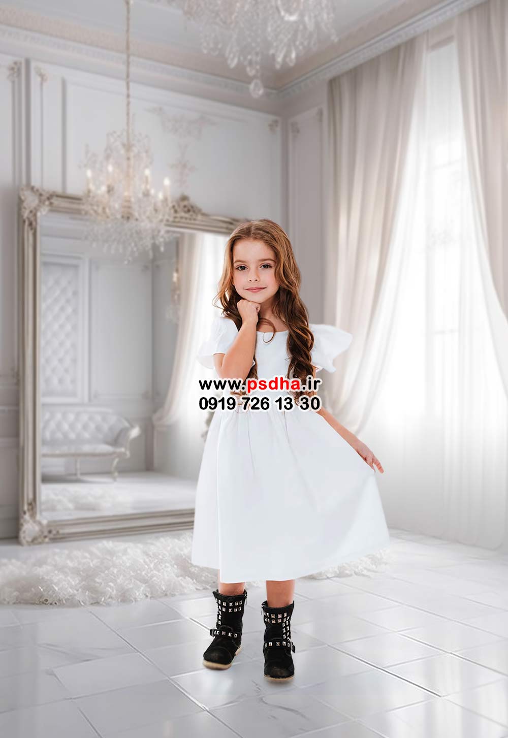 بکگراند وایت روم تک لایه برای عروس