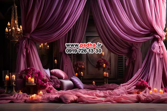 بکگراندهای عروسی برای عکس عروس داماد