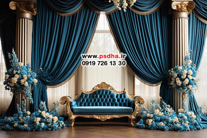 بکگراندهای عروسی برای عکس عروس داماد