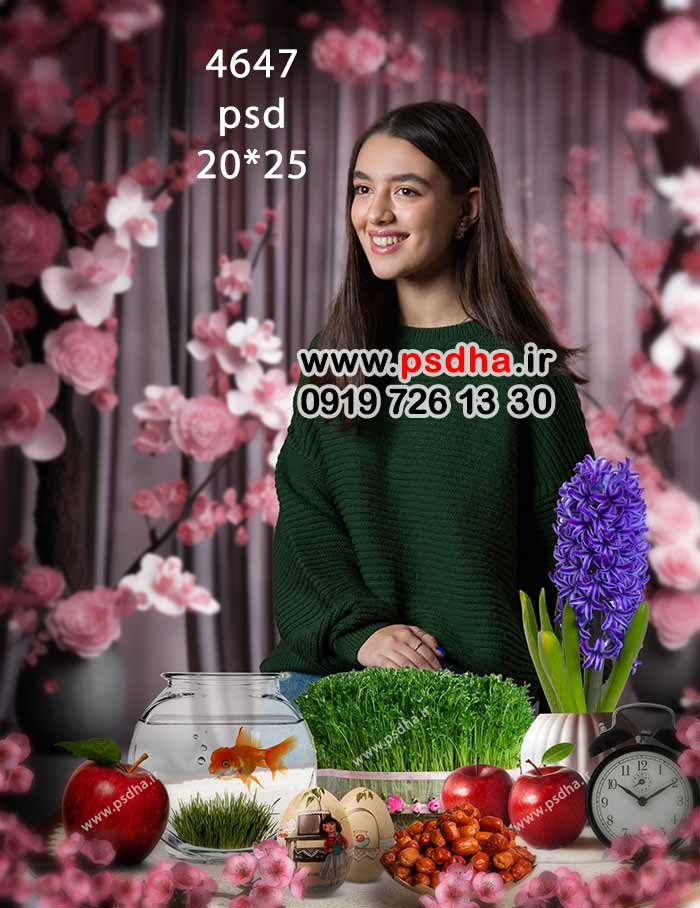 بک گراند میز هفت سین پی اس دی