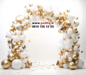 بک گراند با تم پروانه ها با کیفیت بالا